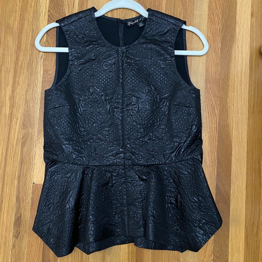 Elizabeth & James Structured sleeveless Top